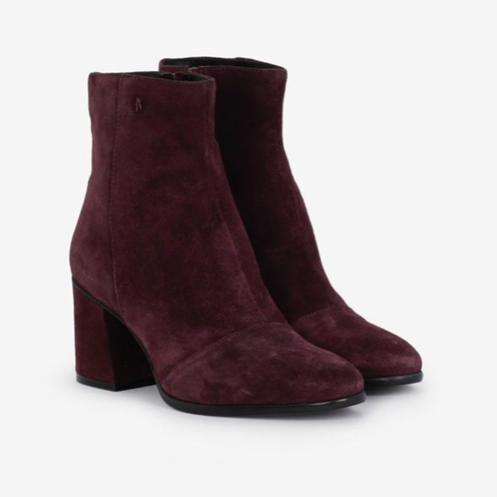 Armani Exchange suede block heeled booties. Open to offers 😉